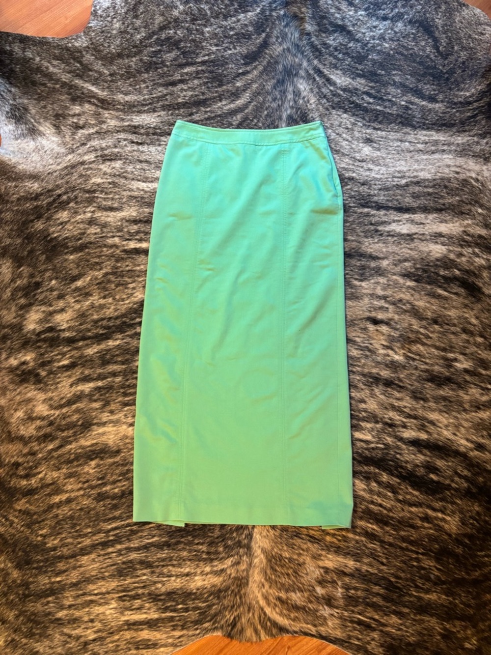 Chadwick’s of Boston Green Pencil Style Skirt, Size 6